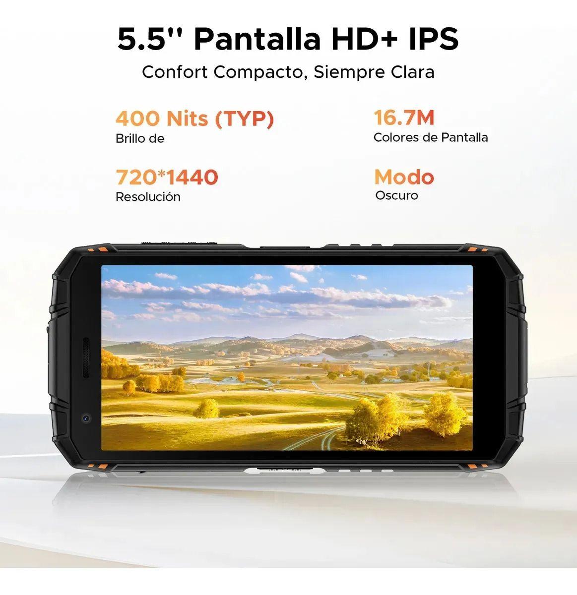 DOOGEE Fire 3 Max Rugerizado 5.5" 8+256GB 8.350mAh Linterna-2