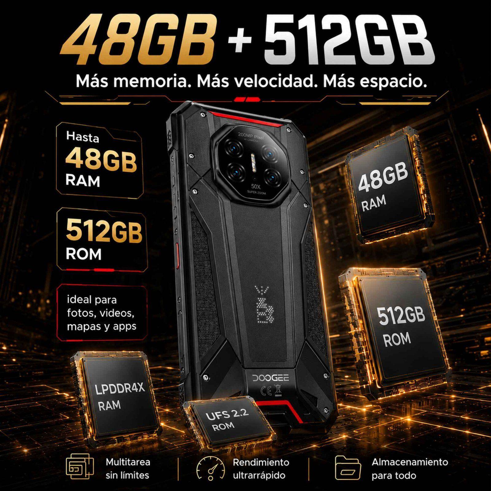 DOOGEE S300 Pro | Teléfono Rugged 5G 11000mAh y Cámara 200MP-6