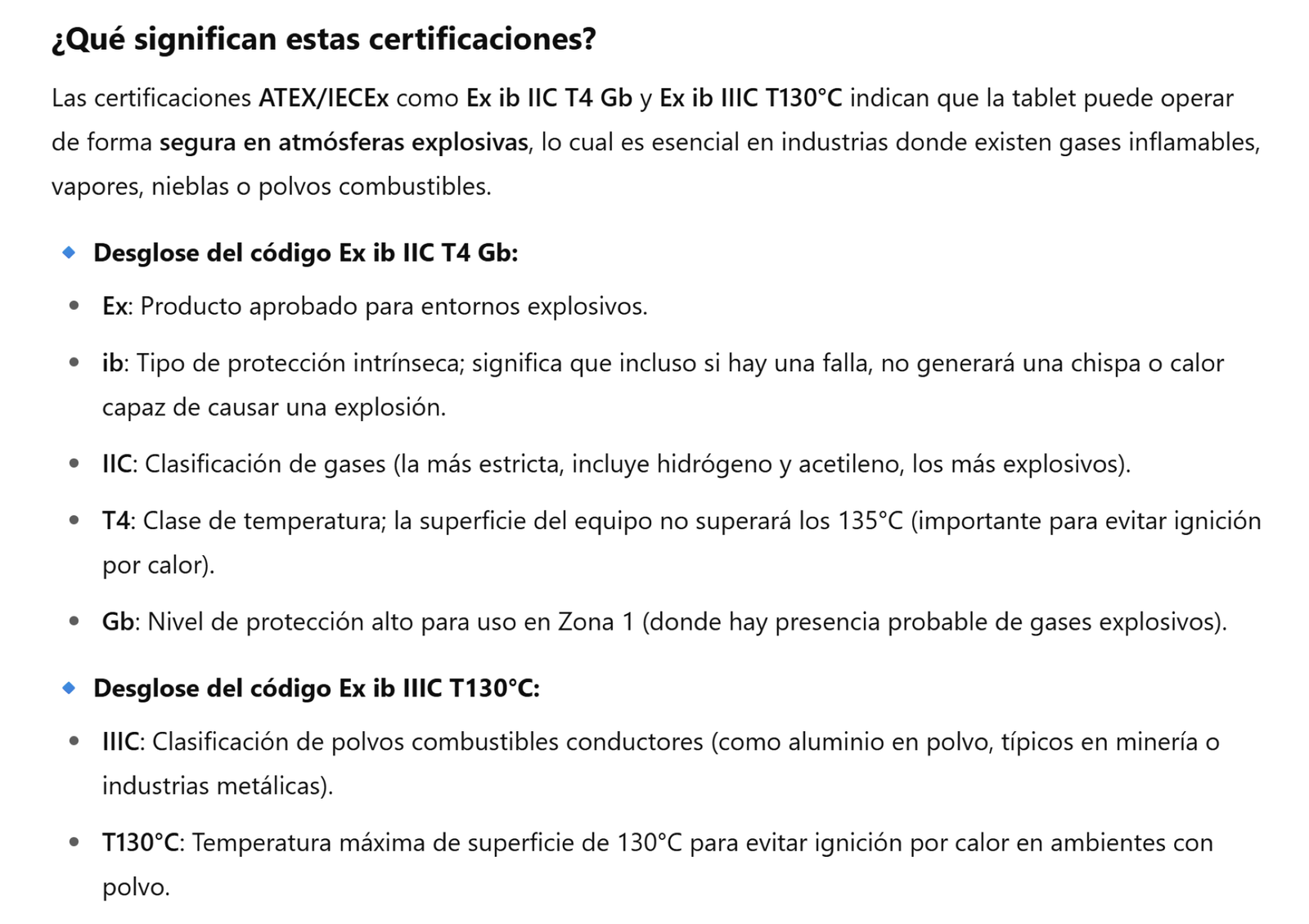 CENAVA A80ST - Tablet intrínsecamente segura Atex explosivo-2