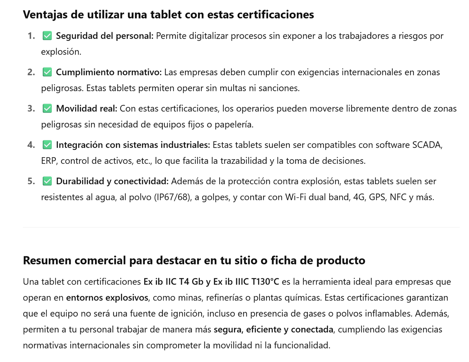 CENAVA A80ST - Tablet intrínsecamente segura Atex explosivo-4