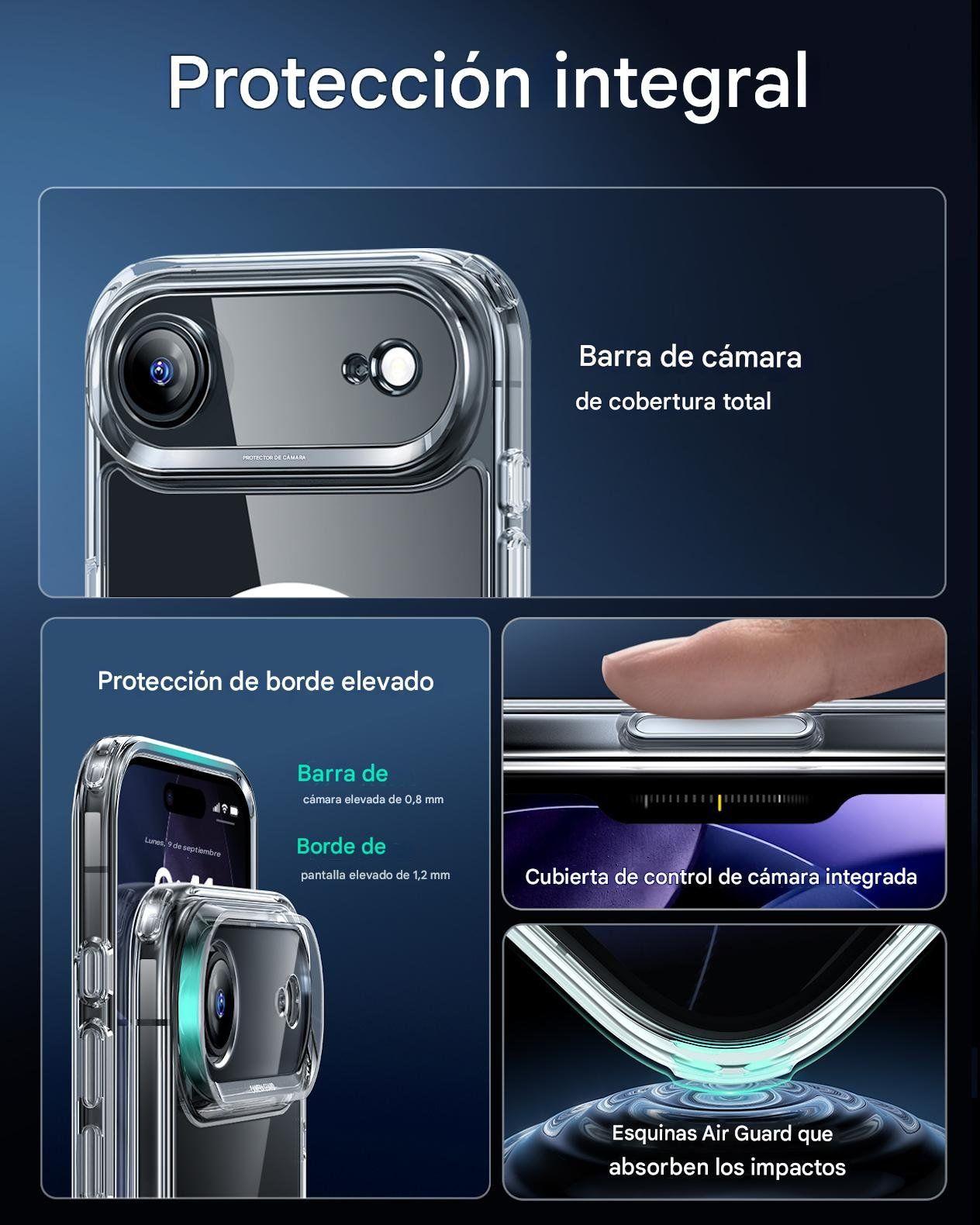 Para iPhone 17 Air - ESR Kit Premium Carcasa Magsafe+Vidrio-3