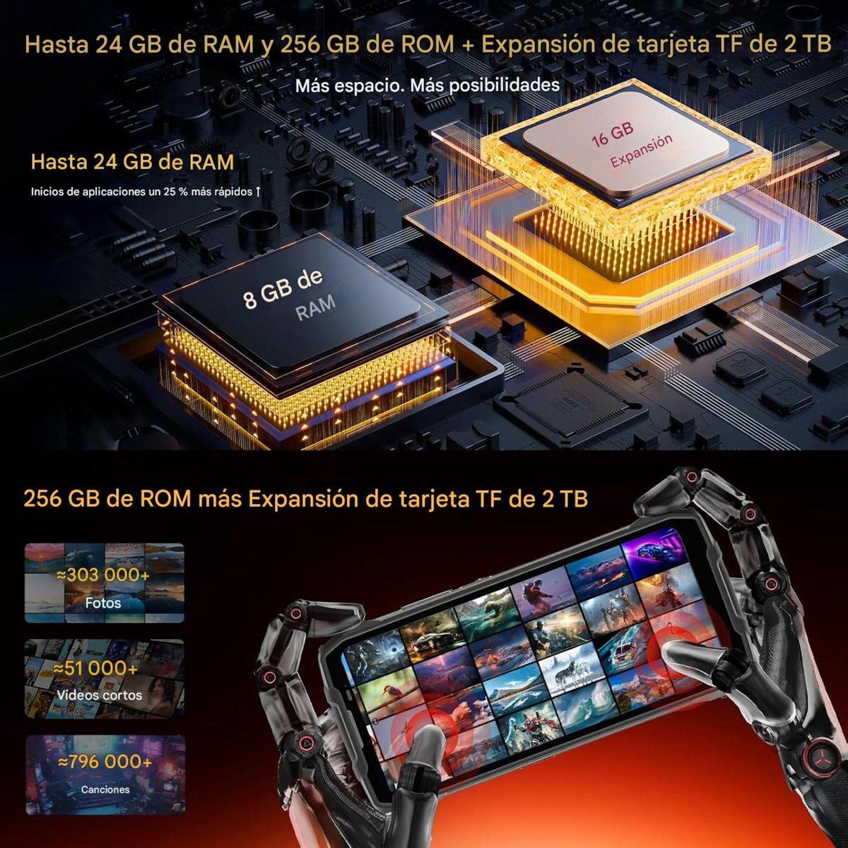 Blackview BL7000 5G Rugged AI Pantalla 2.4K Cámara Nocturna-7