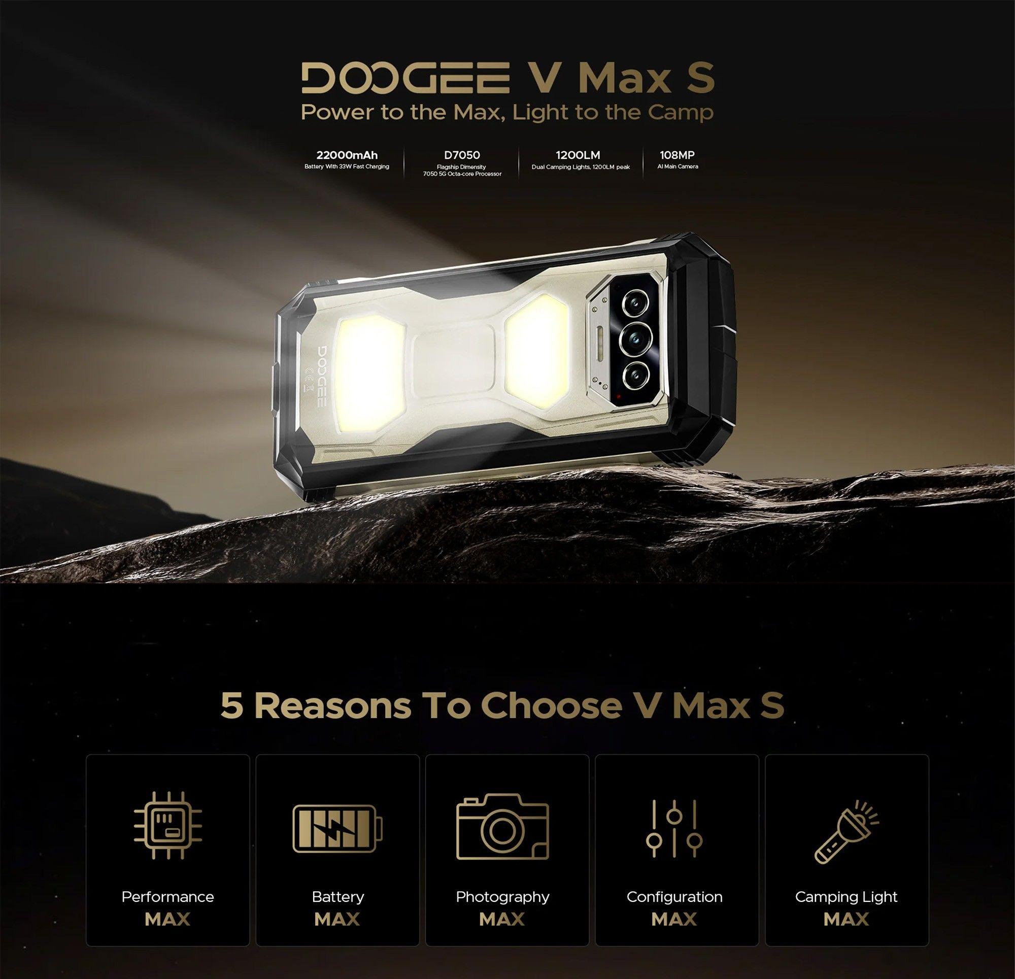 DOOGEE V Max S – Dualsim 5G con Batería de 22.000mAh-2