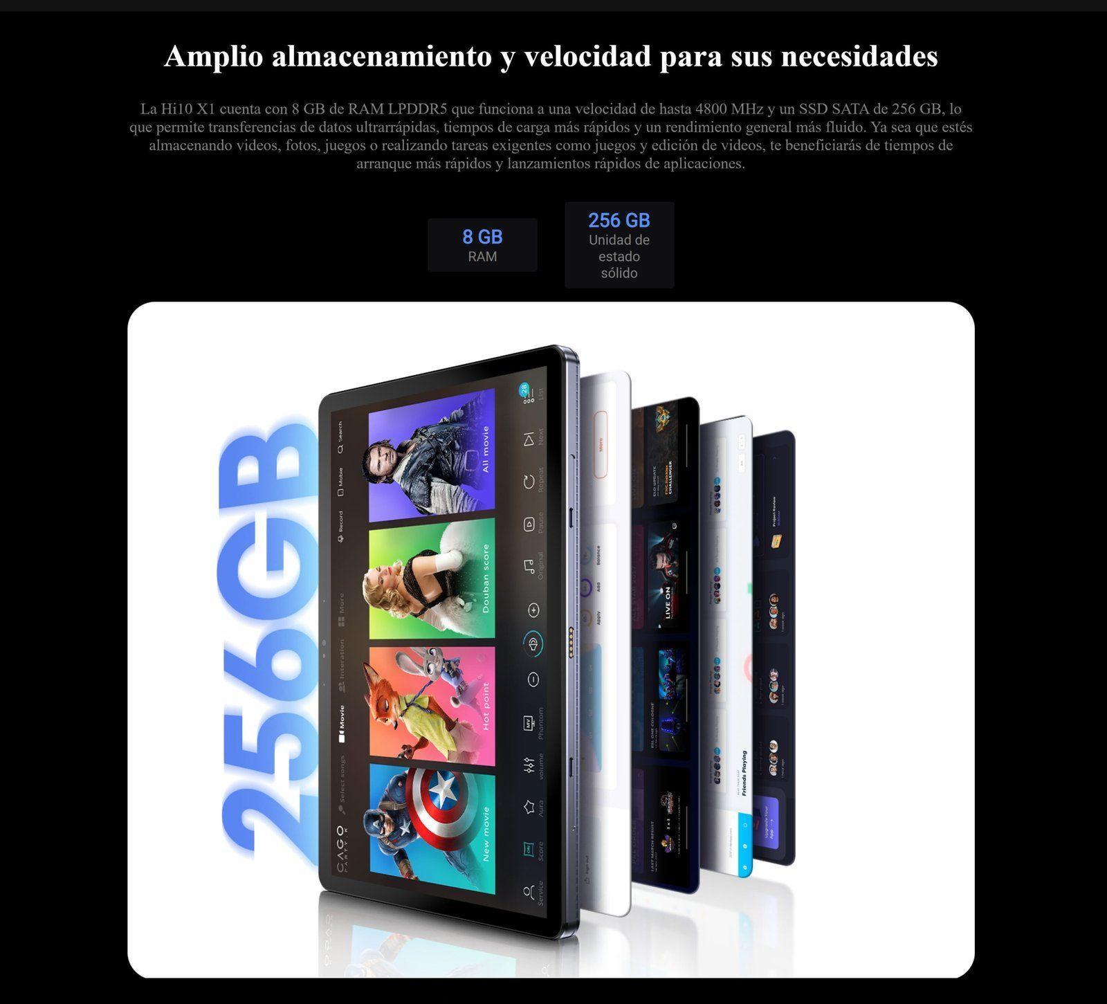 Chuwi Hi10 X1 - Tablet con Windows 11 mejor que Android-4