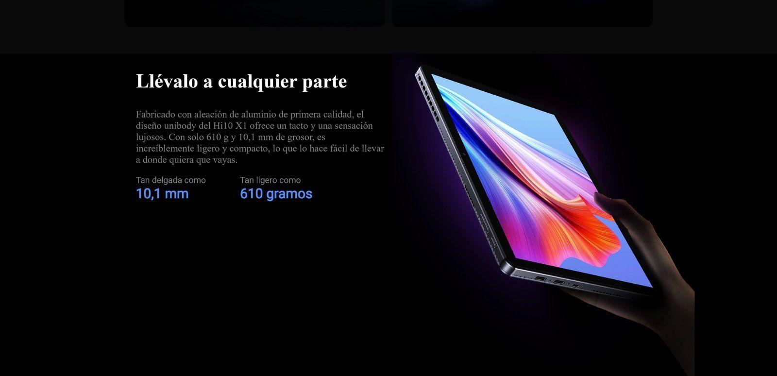 Chuwi Hi10 X1 - Tablet con Windows 11 mejor que Android-7