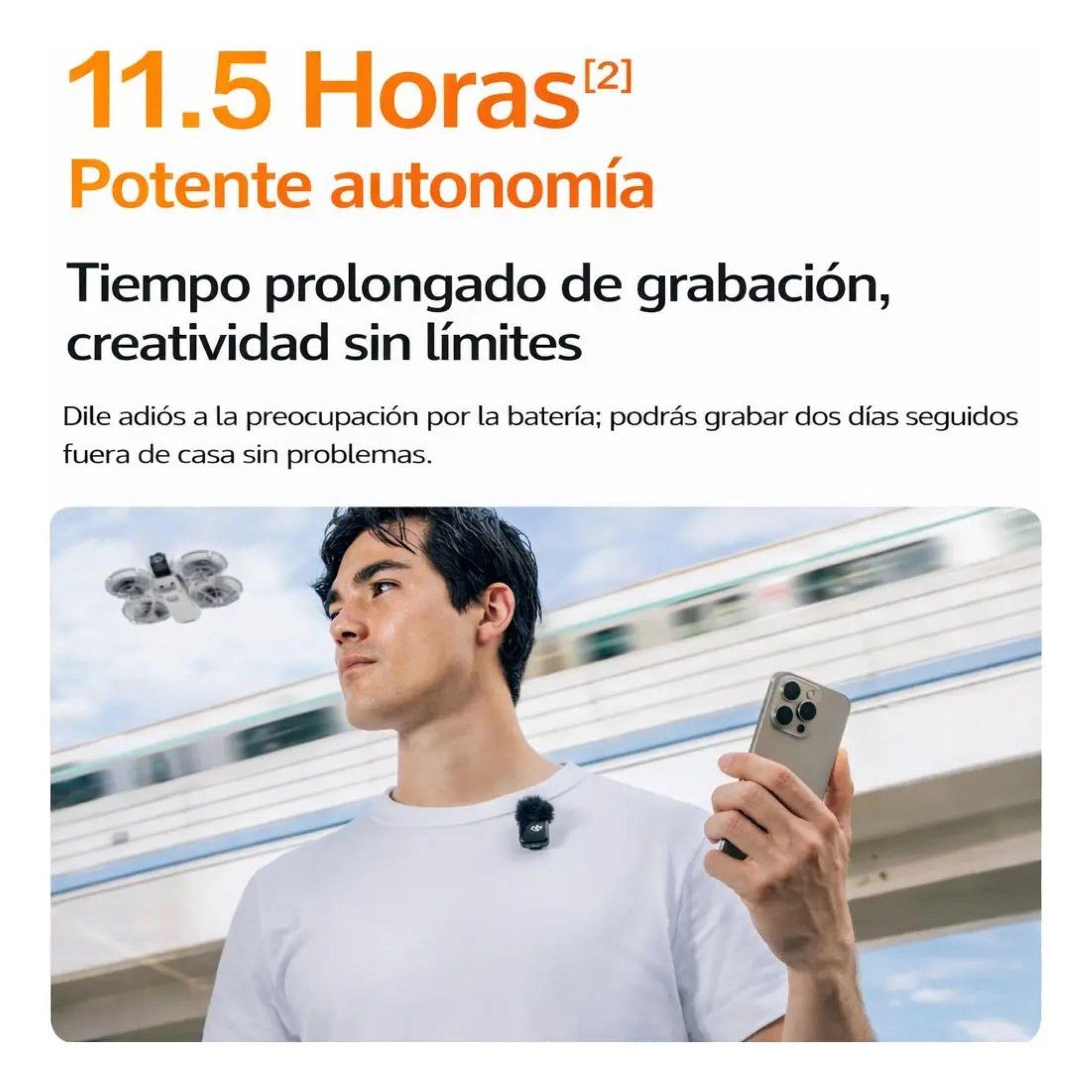 DJI Mic Mini Son 2 Microfonos Inalambricos Profesionales-2