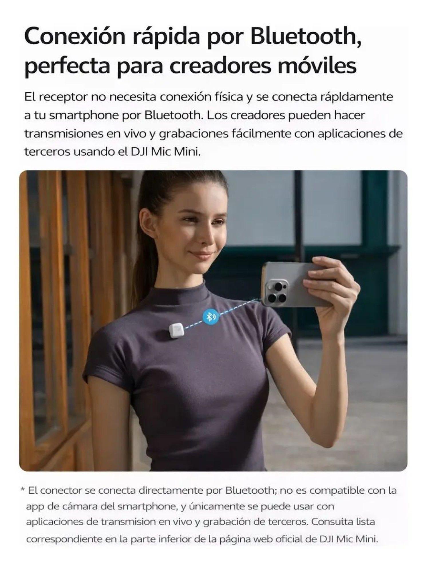 DJI Mic Mini Son 2 Microfonos Inalambricos Profesionales-4