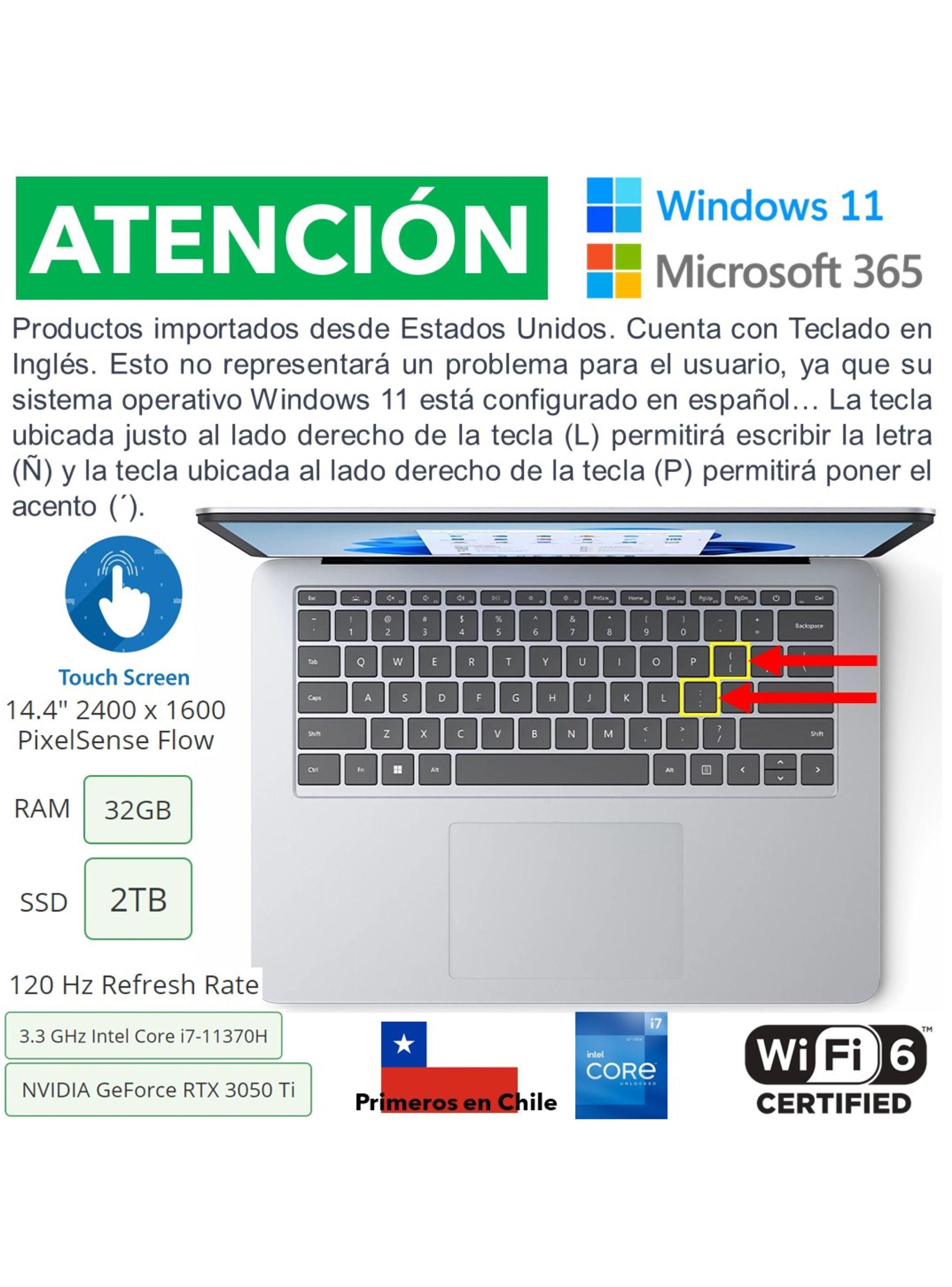 Surface Laptop Studio - I7, 32GB + 2TB / Notebook y Tablet-1