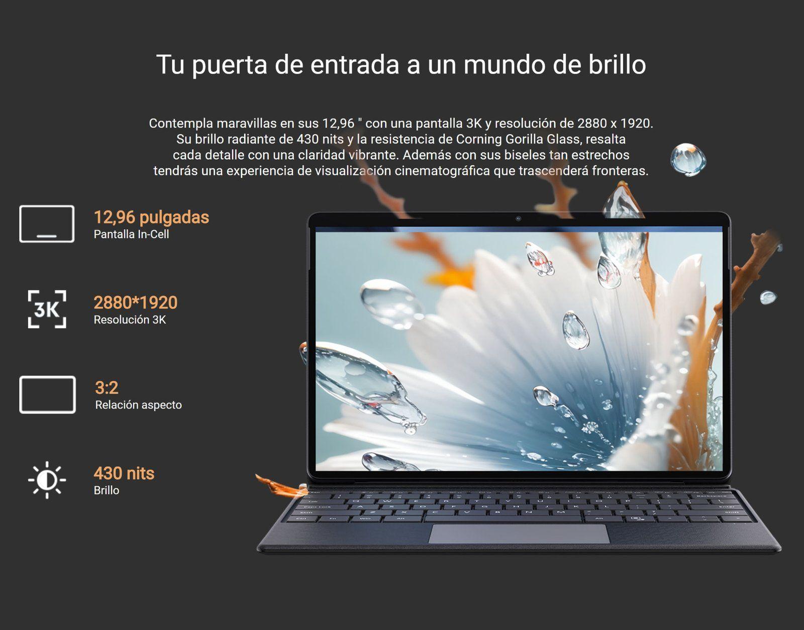 Chuwi Hi10 Max - Tablet Windows 11 con Teclado + Lápiz-4