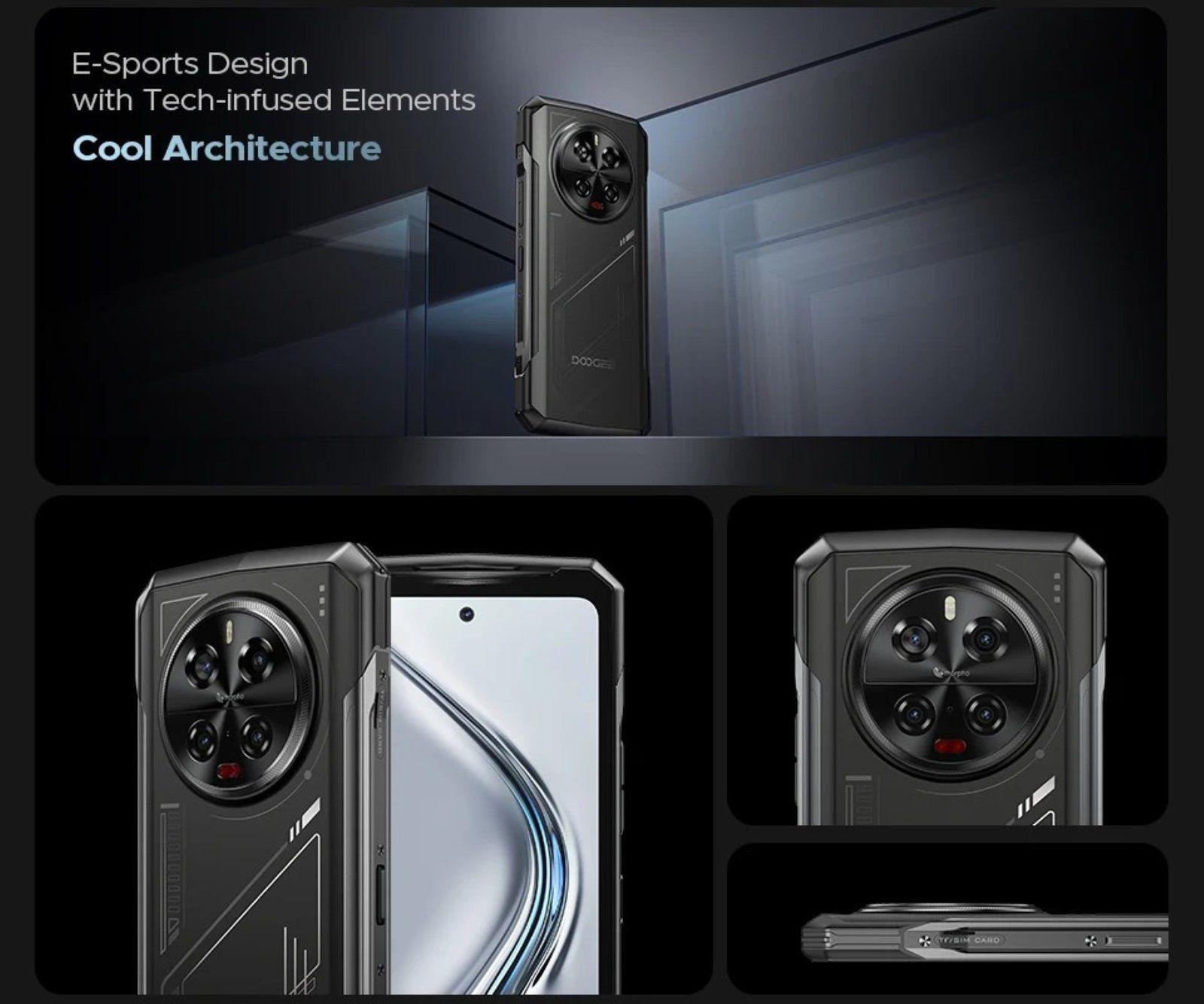 DOOGEE V40 - Smartphone Rugerizado DualSIM 5G con 108MP-5