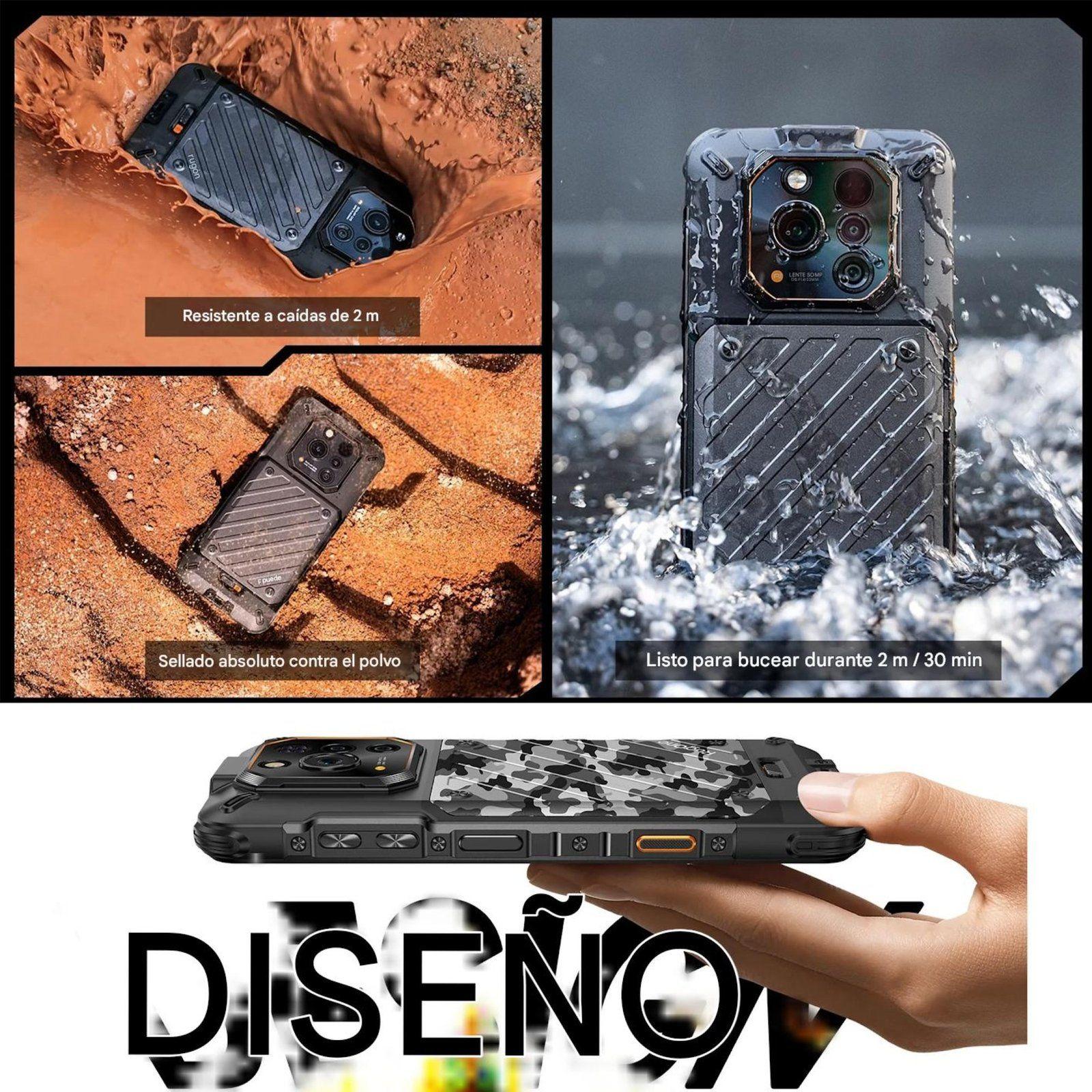 Celular RugOne Xever 7 eSIM 2 Baterías Dock AMOLED-2