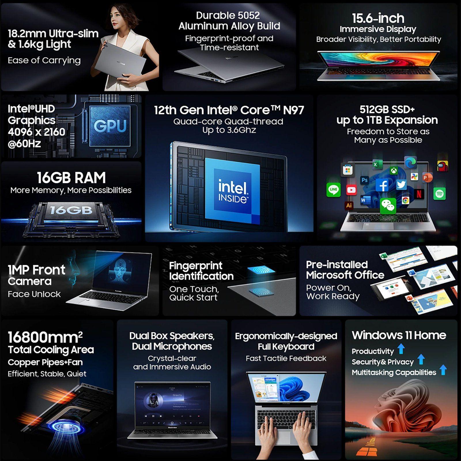 Notebook Blackview AceBook 8 - El mejor Bautizado en YouTub-3