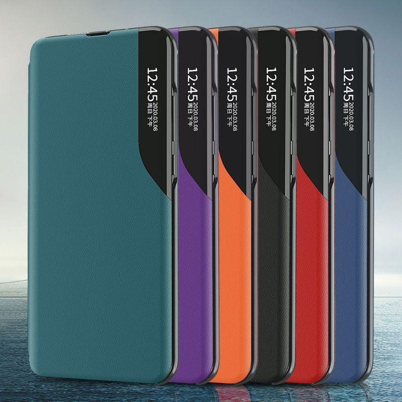Para: Galaxy M33 5G - Funda Cuero Carcasa Elegante-5