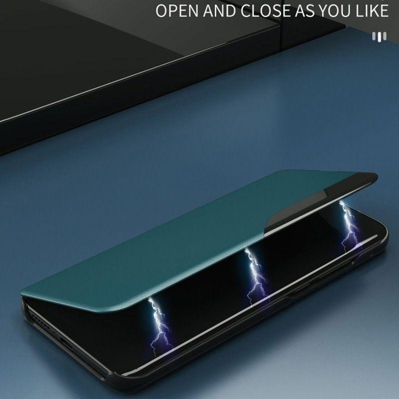 Para: Galaxy M33 5G - Funda Cuero Carcasa Elegante-2