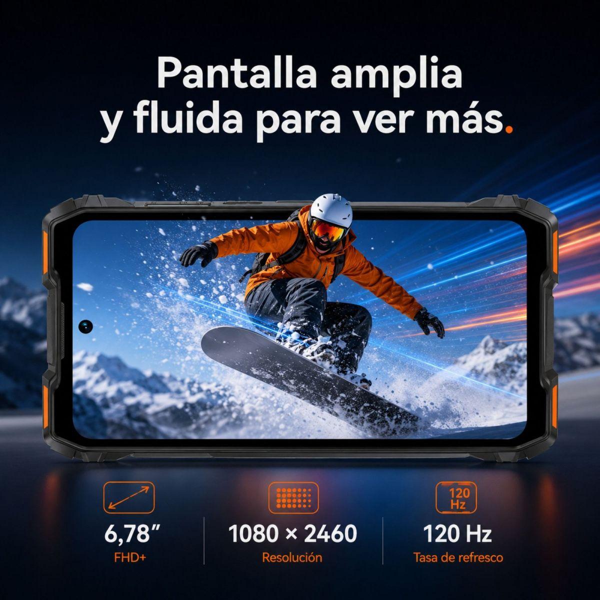 Blackview ROCK 3 | Celular Rugged con Cámara Térmica-5