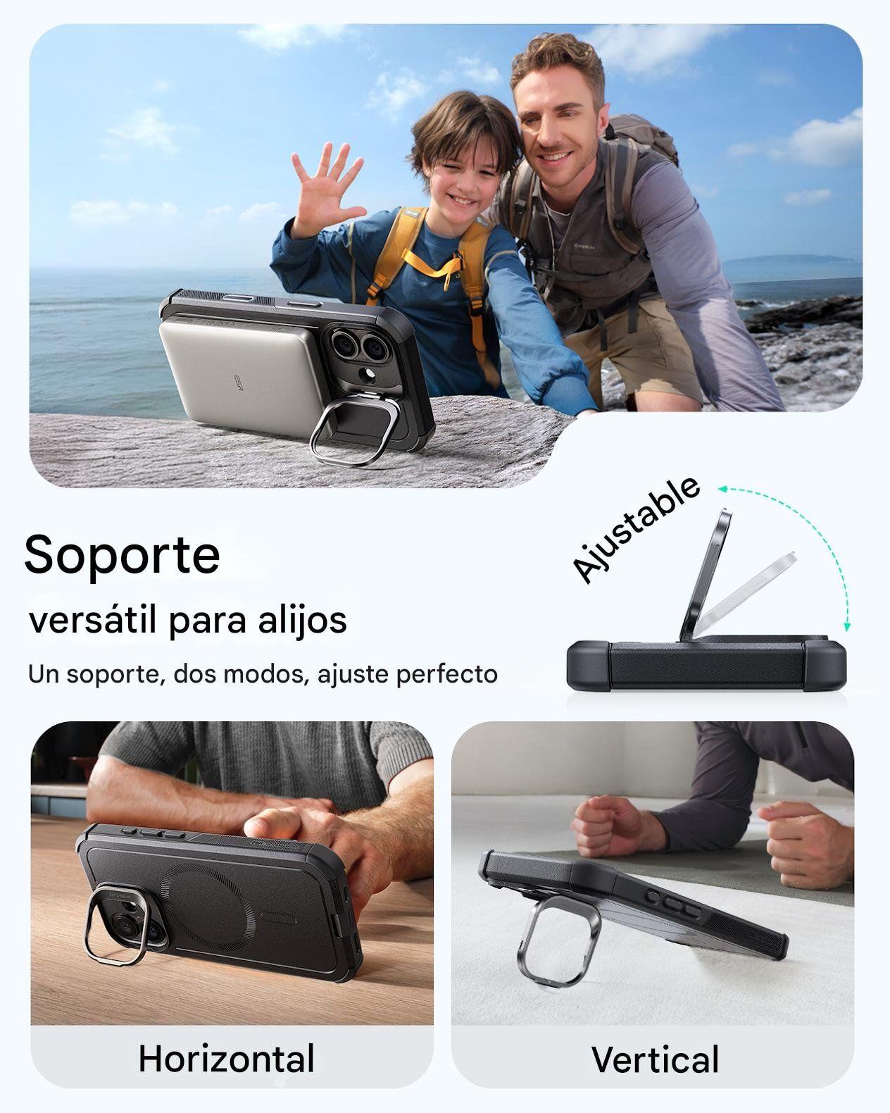 Para iPhone 17 - ESR Carcasa Magsafe UltraResistente-4