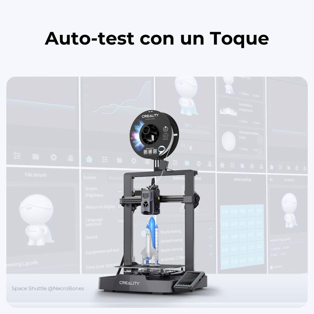 Ender-3 V3 KE Creality + 2 Filamentos PLA Ender-2