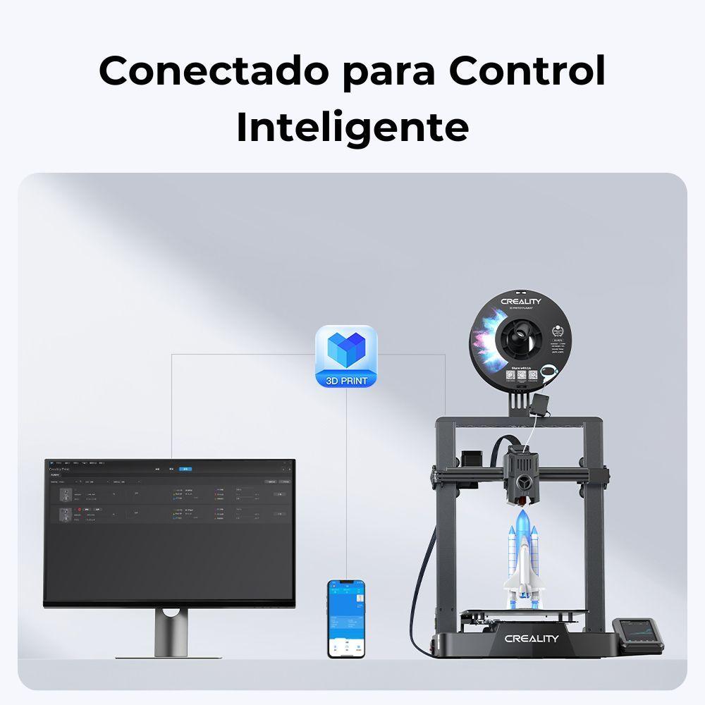 Ender-3 V3 KE Creality + 2 Filamentos PLA Ender-3
