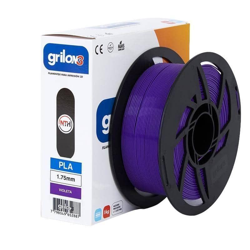 Filamentos Pla Grilon3 1kg 1.75mm Violeta-0