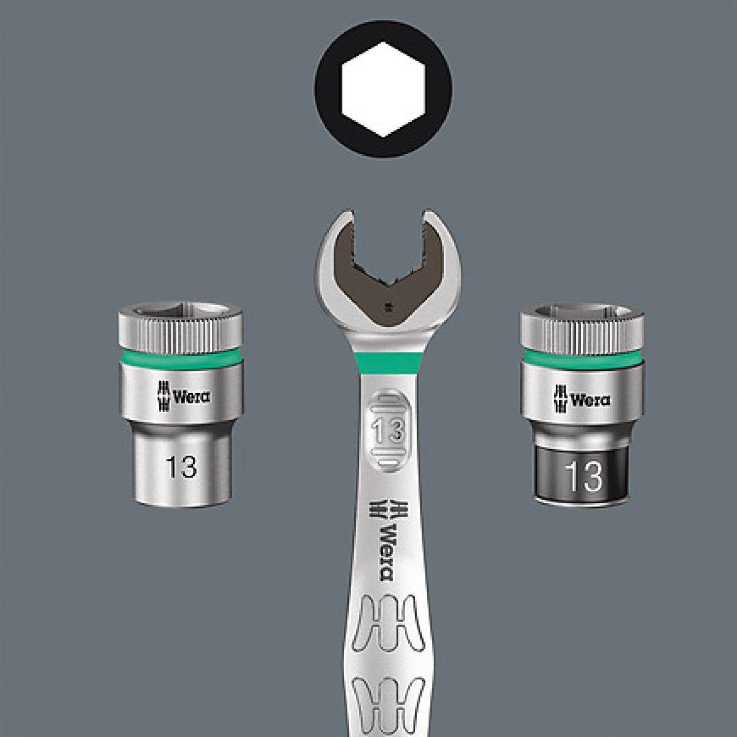 Dado 13 Zyklop Con Arrastre De 1/4″ X 23 Mm-1