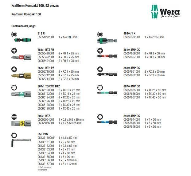 Juego De Puntas De Destornillador 52 Pieza-1