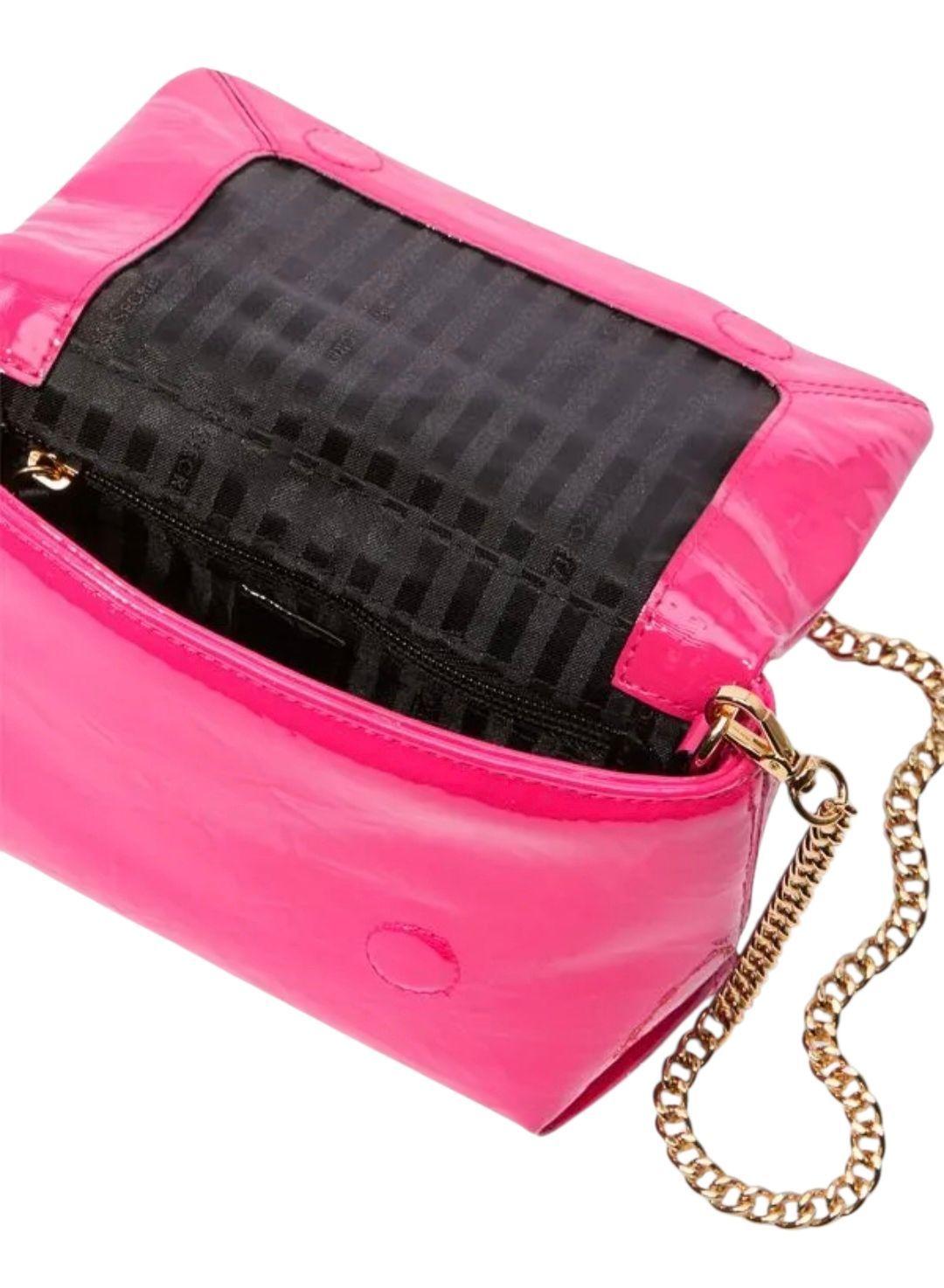 Cartera Bandolera Victoria s Secret Fucsia Charol-2