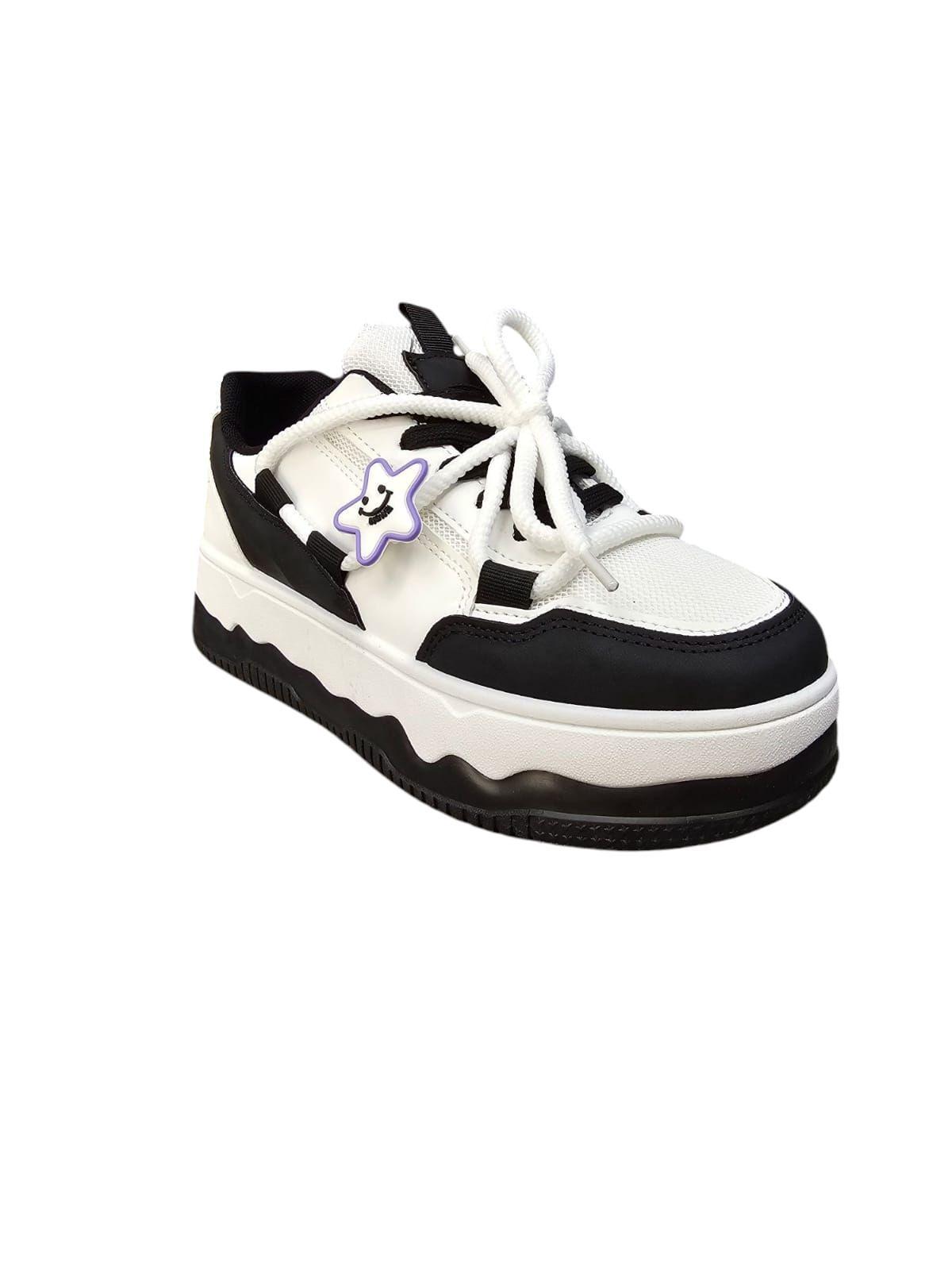 Zapatilla Urbano Mujer Cordones-1