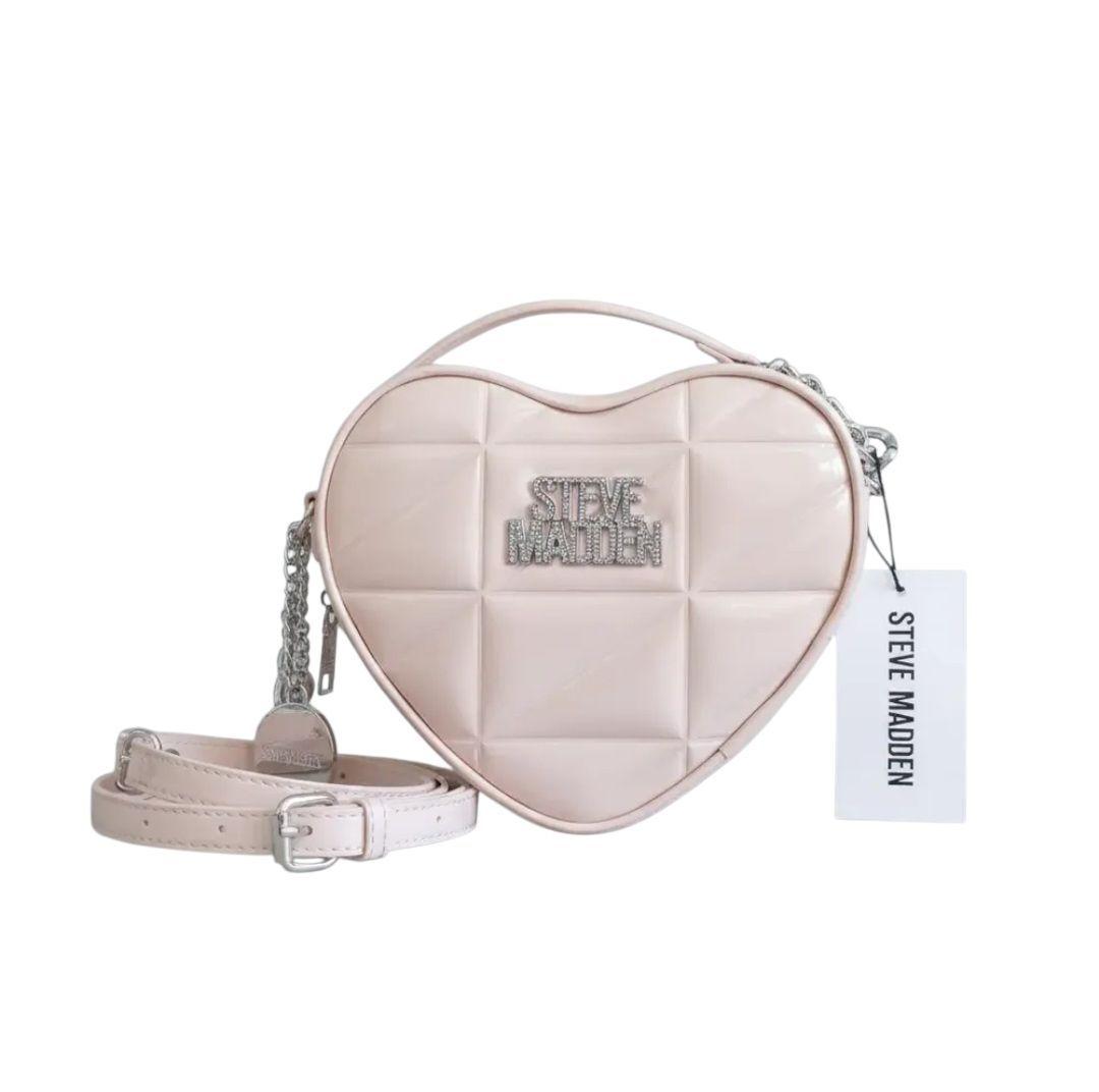 Cartera Bandolera Steve Madden Coraz n Acolchada Strass-0