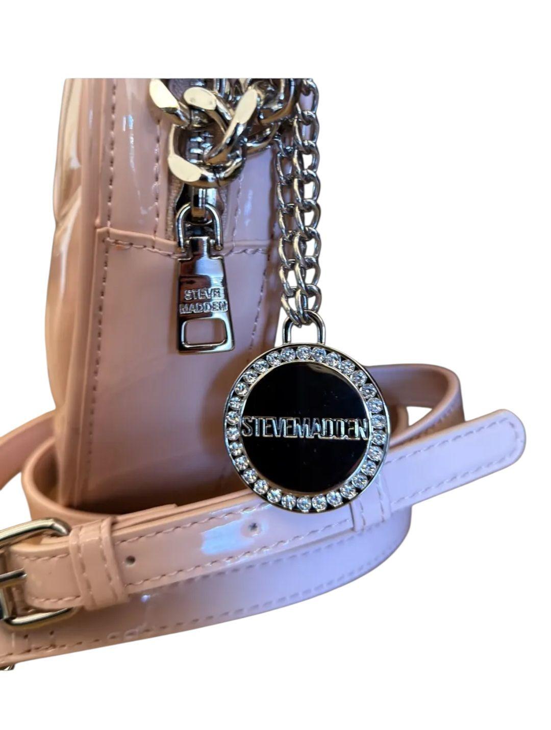 Cartera Bandolera Steve Madden Coraz n Acolchada Strass-3