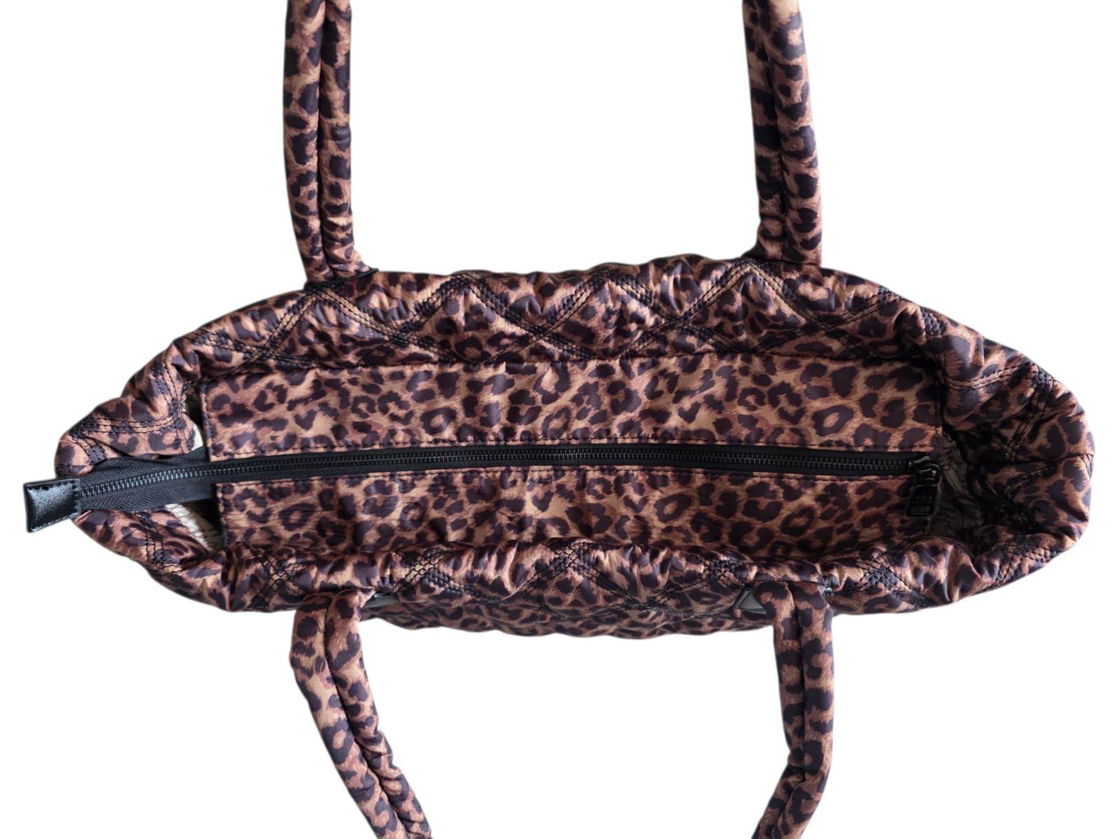 Tote Steve Madden Acolchada Animal Print Leopardo-2