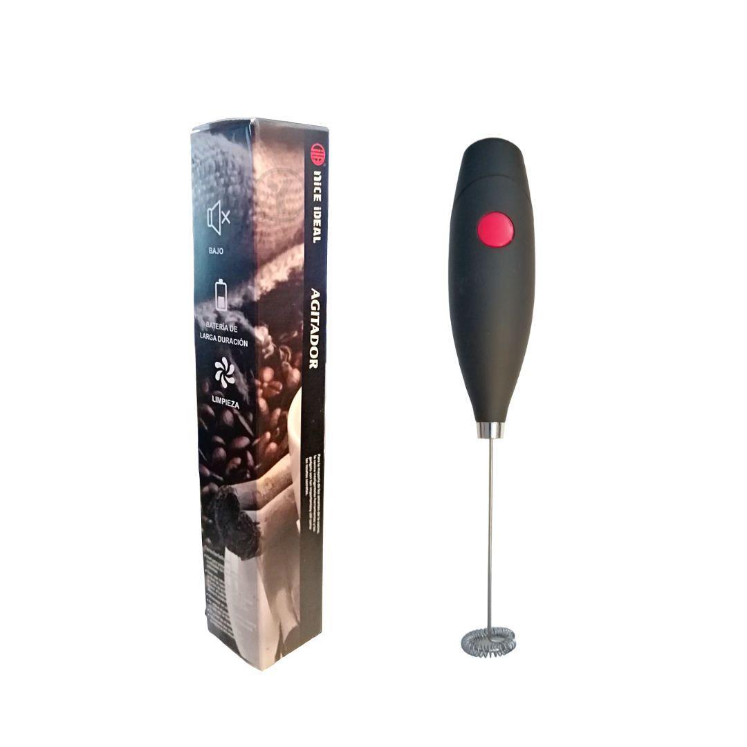 ESPUMADOR DE LECHE NEGRO (Pilas)-0