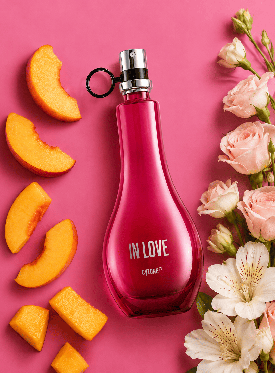 Perfume Femenino In Love Cyzone 50ml variedad-1