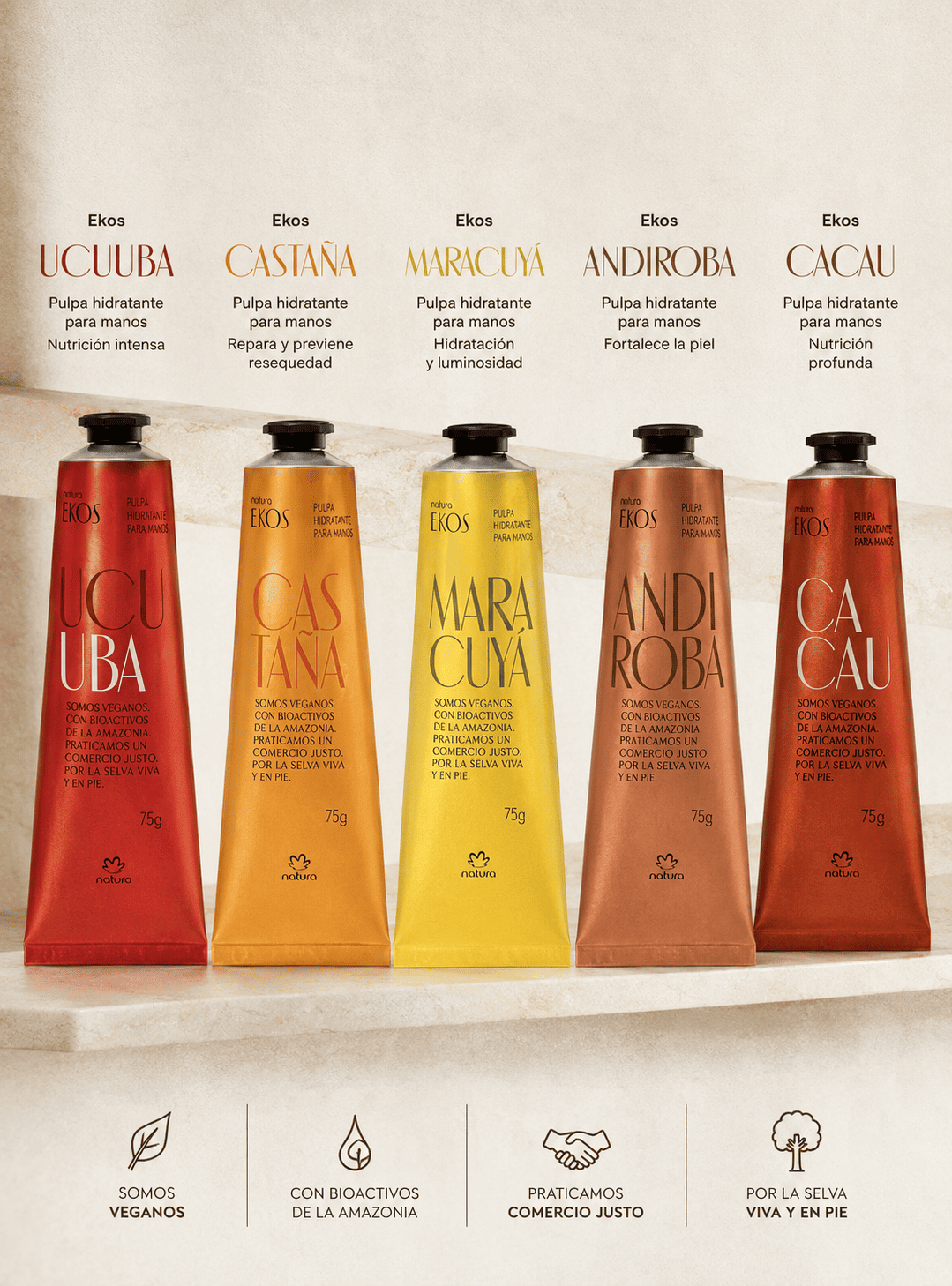 Crema de Manos Natura 75g Hidrataci n Profunda Elige tu Aroma-1