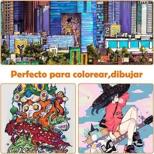 Lettering 100 Colores Dual Tipbrush Pens Plumon Doble Pincel-3