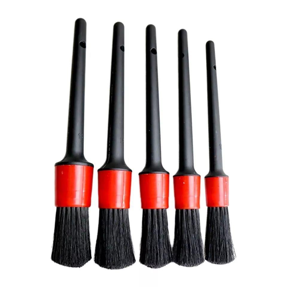 Set 5 Pinceles Brochas Limpieza Detallada Detailing-2