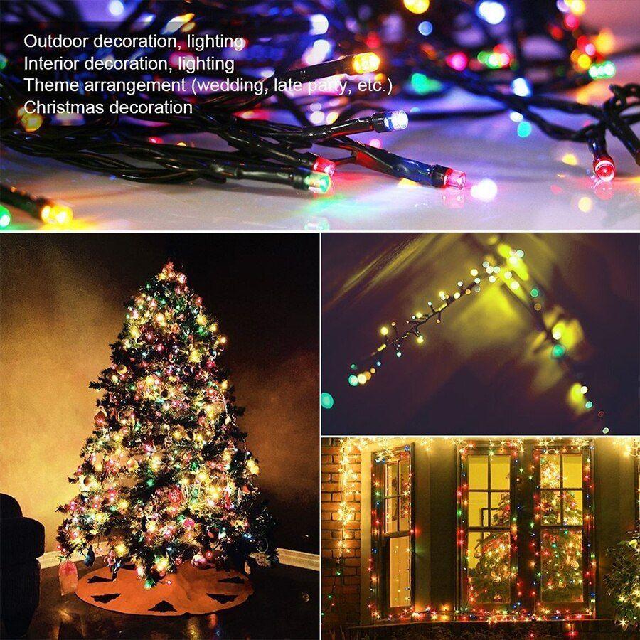 500 Led Guirnalda Luces De Navidad-2