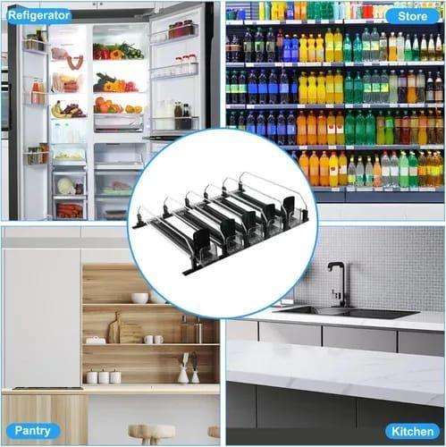 Contenedor Latas Bebida Dispensador Organizador Refrigerador-5