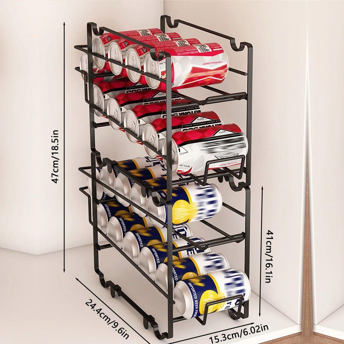 ORGANIZADOR APILABLE DE LATAS DE BEBIDA-4