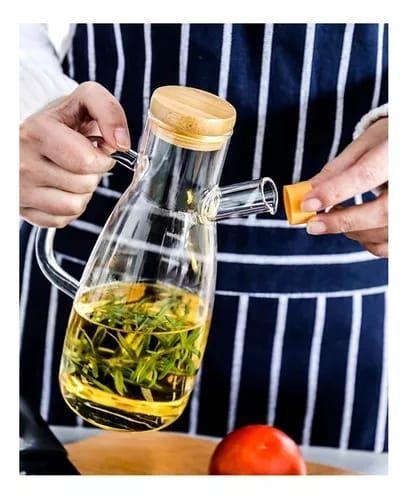Botella Dispensadora Aceite Vino Especias Con Tapón 500ml-2