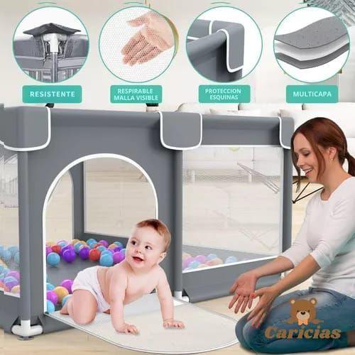 CORRAL BEBE PLEGABLE CENTRO DE ACTIVIDADES 160X160X66 CM LH-2