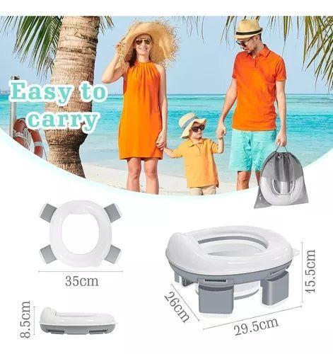 Pelela Bacenica Moderna Bebe 3 En 1 Plegable GRIS-1
