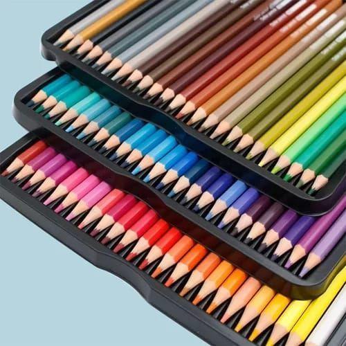 Set 72 Lapices Colores Arte Profesional Base Aceite Dibujo-3