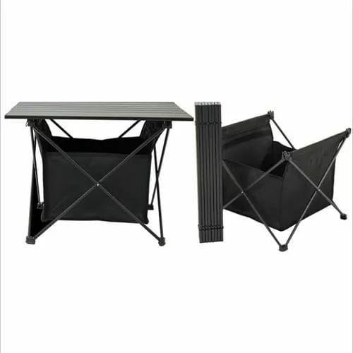 Mesa Plegable Camping Paseo Evento Bolso Portatil 40x34x32cm-2