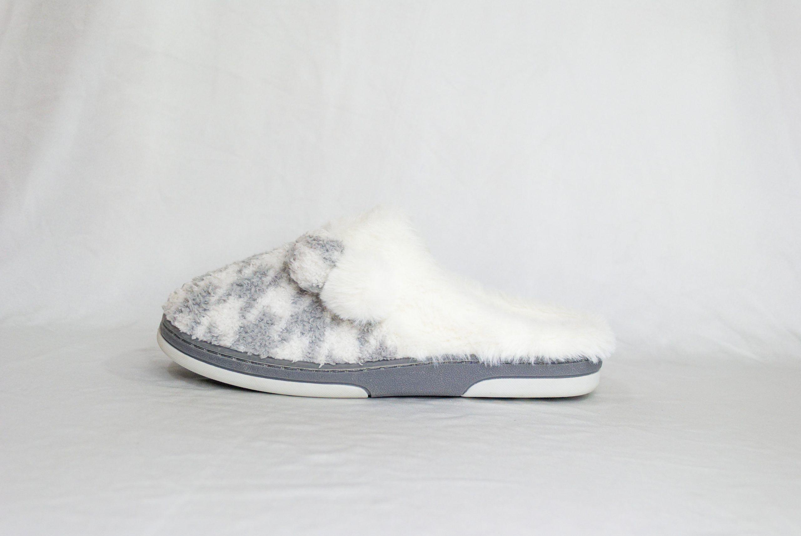 Pantufla Dama Petunia Gris-0