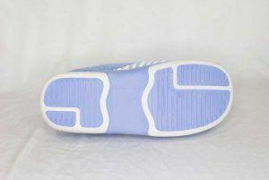 Pantufla Dama Rosario Celeste-3