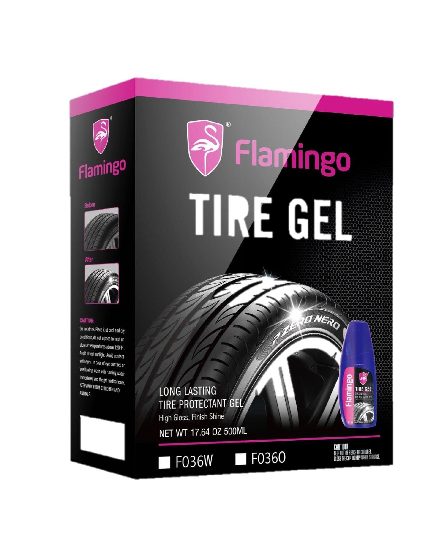 Set Gel Cuidado Neumáticos 500 Ml Flamingochile-0