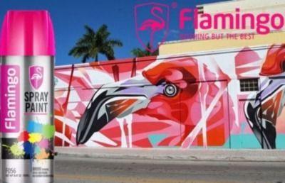Pintura En Spray Negro Brillante 450ml Flamingochile-2