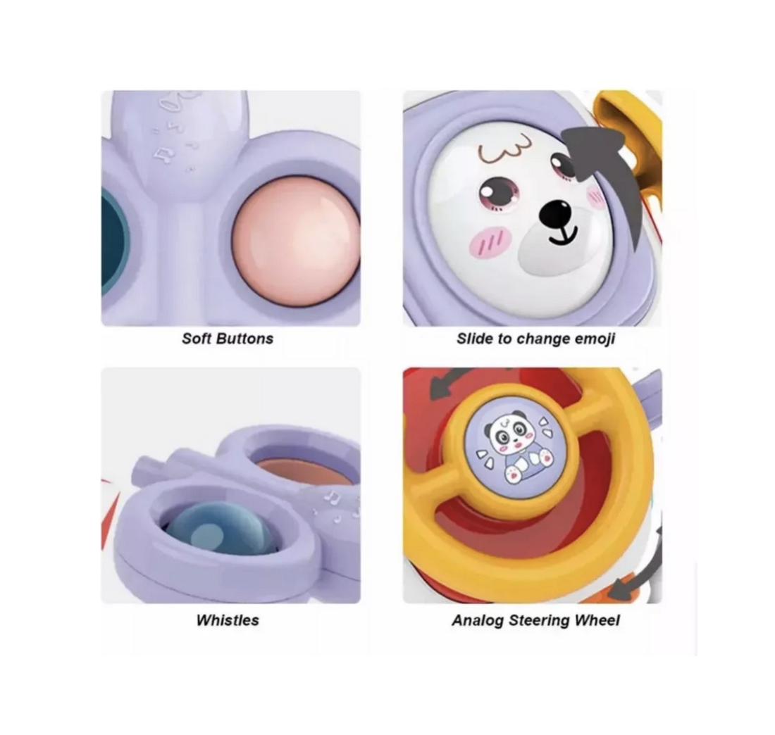 Juguete Didáctico Cubo Sensorial 8 En 1 Para Bebe-2