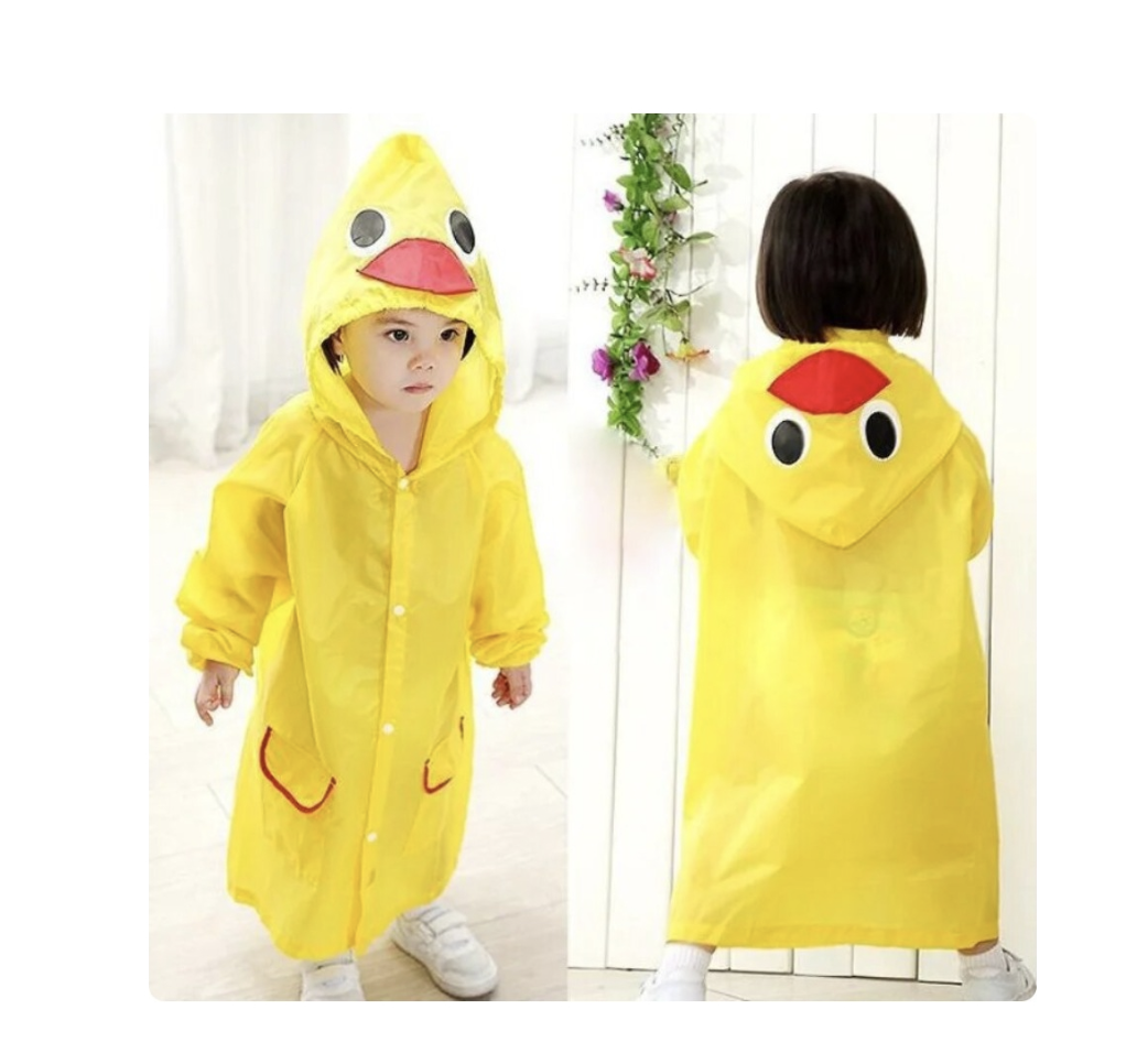 Poncho Impermeable Para Niños Diferentes Colore-2