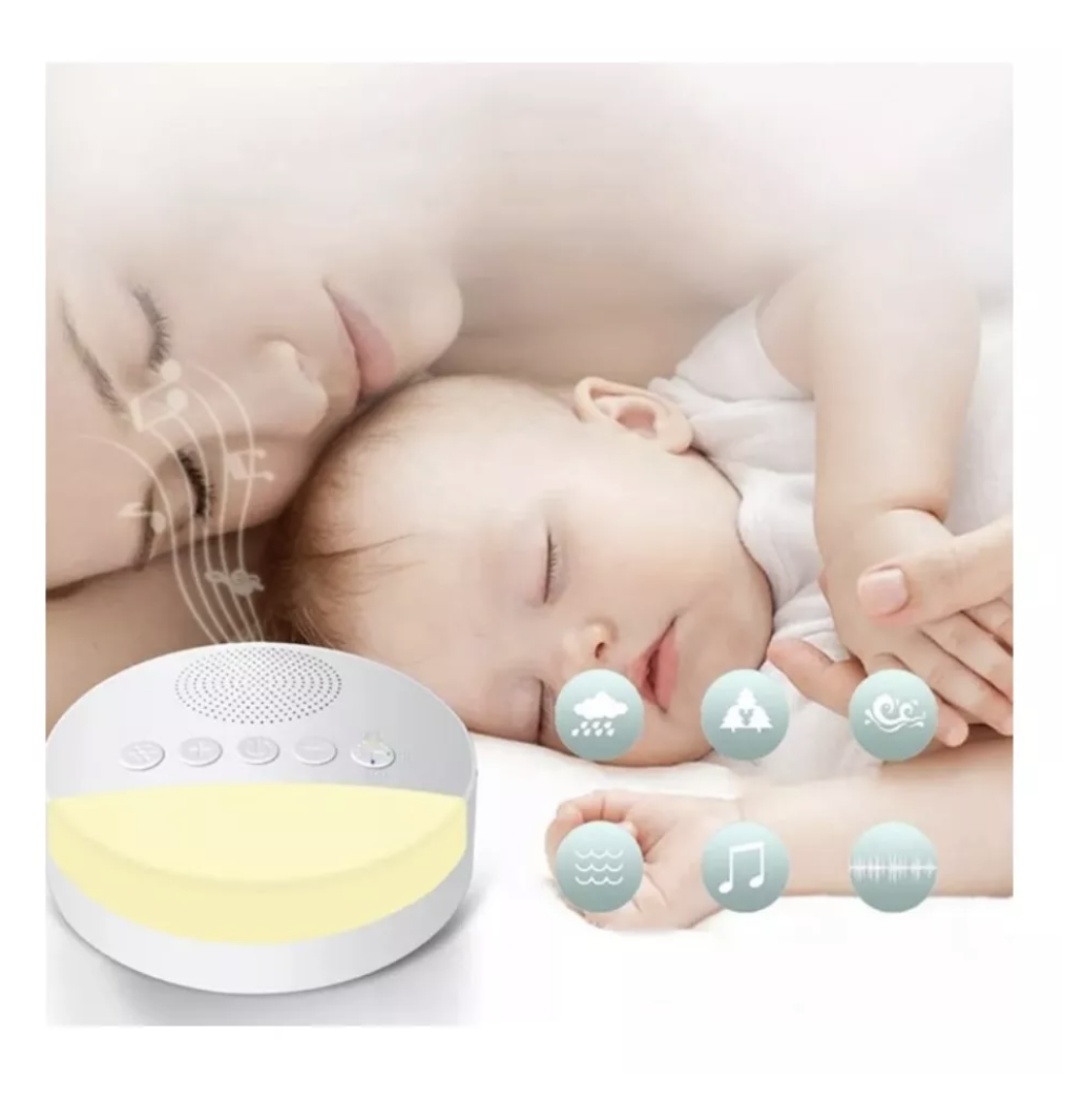 Máquina Ruido Blanco Sonido Profesional Adulto Bebé-4